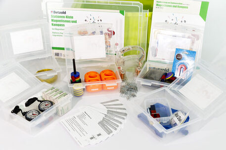 Materialkoffer Magnetismus und Kompass