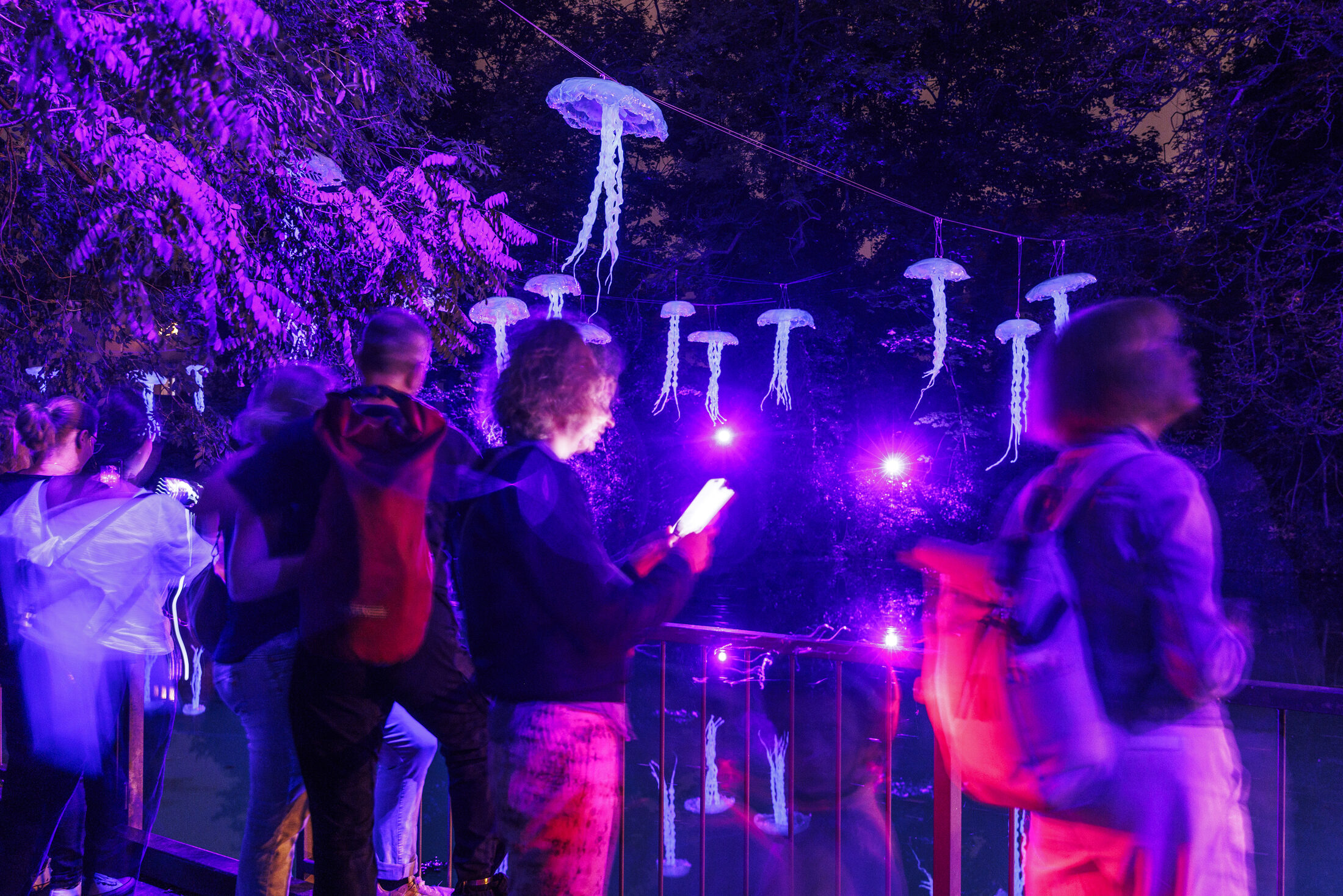 Lichtparcours (Wird bei Klick vergrößert)