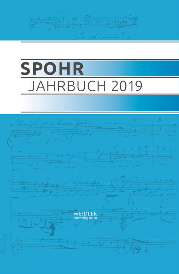 Cover Spohr Jahrbuch 2019 (Wird bei Klick vergrößert)