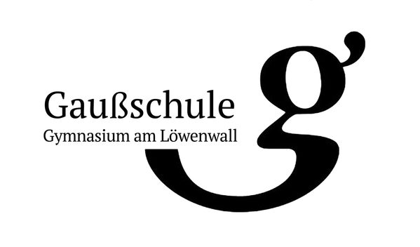 Logo der Gaußschule (Wird bei Klick vergrößert)
