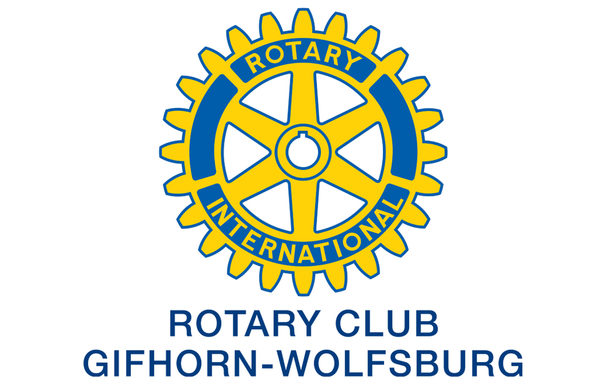 Logo des Rotary Clubs Gifhorn-Wolfsburg (Wird bei Klick vergrößert)