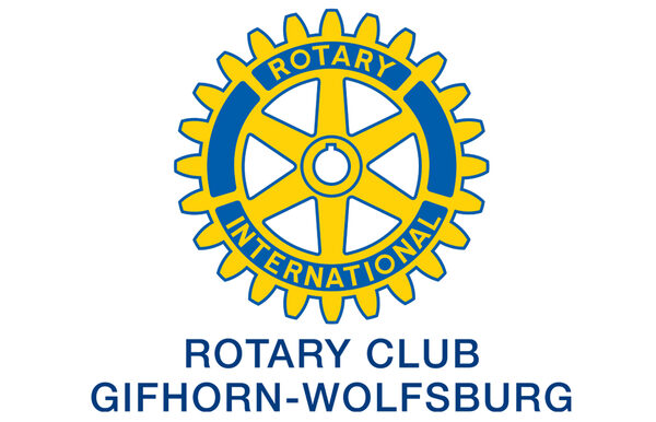 Logo des Rotary Clubs Gifhorn-Wolfsburg (Wird bei Klick vergrößert)