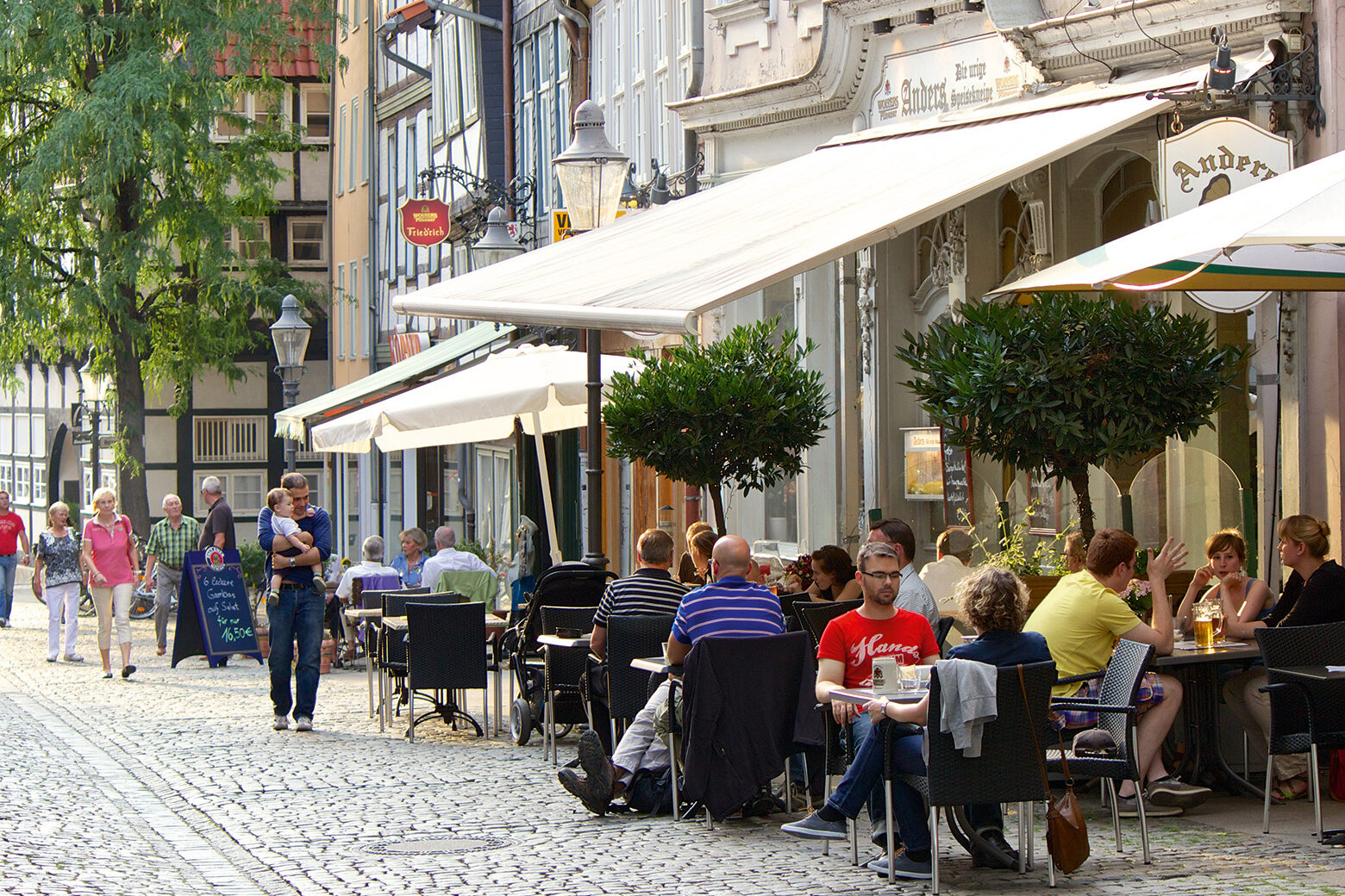 Gastronomie im Magniviertel (Zoom on click)