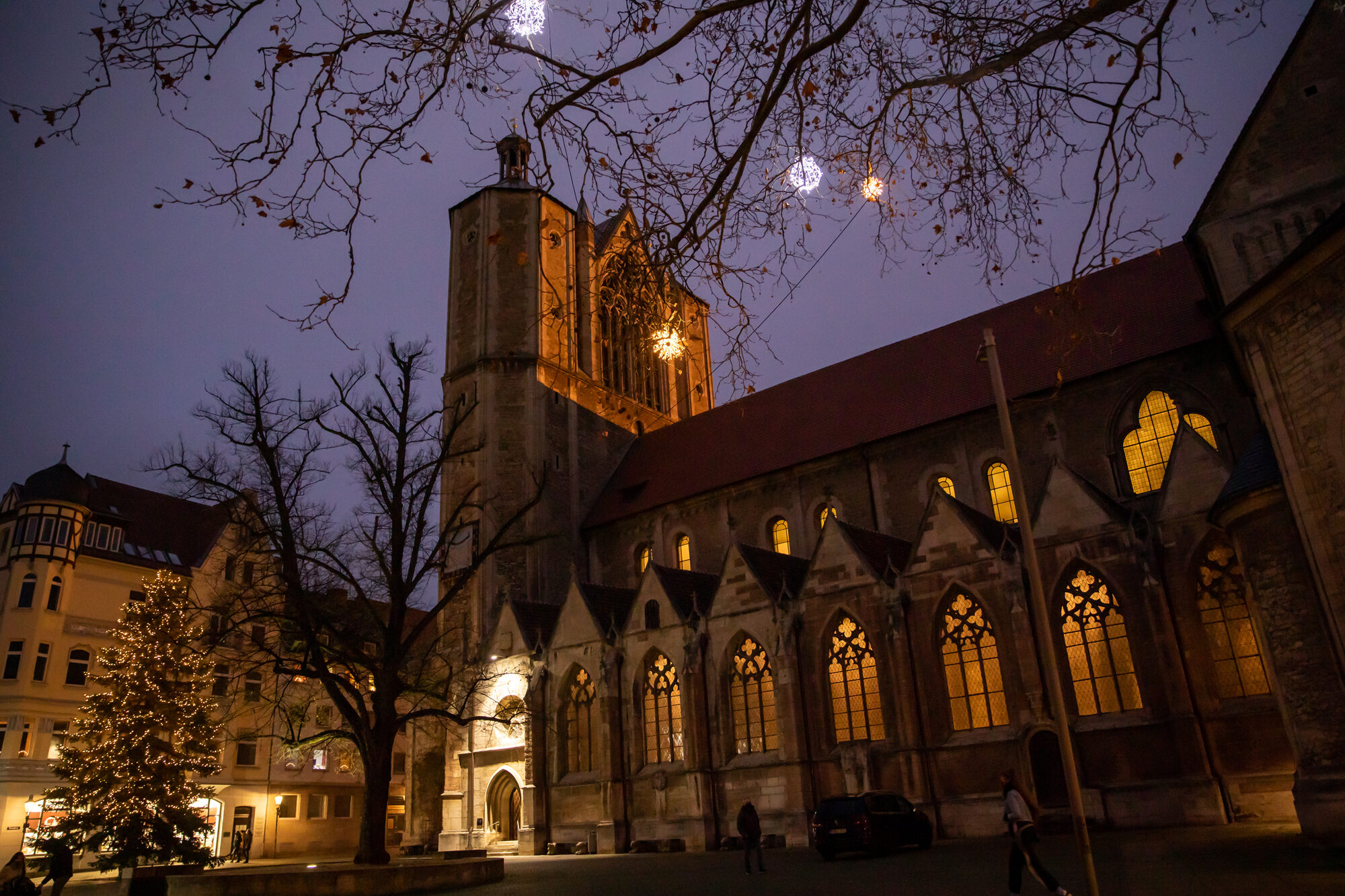 Dom St. Blasii beleuchtet (Wird bei Klick vergrößert)