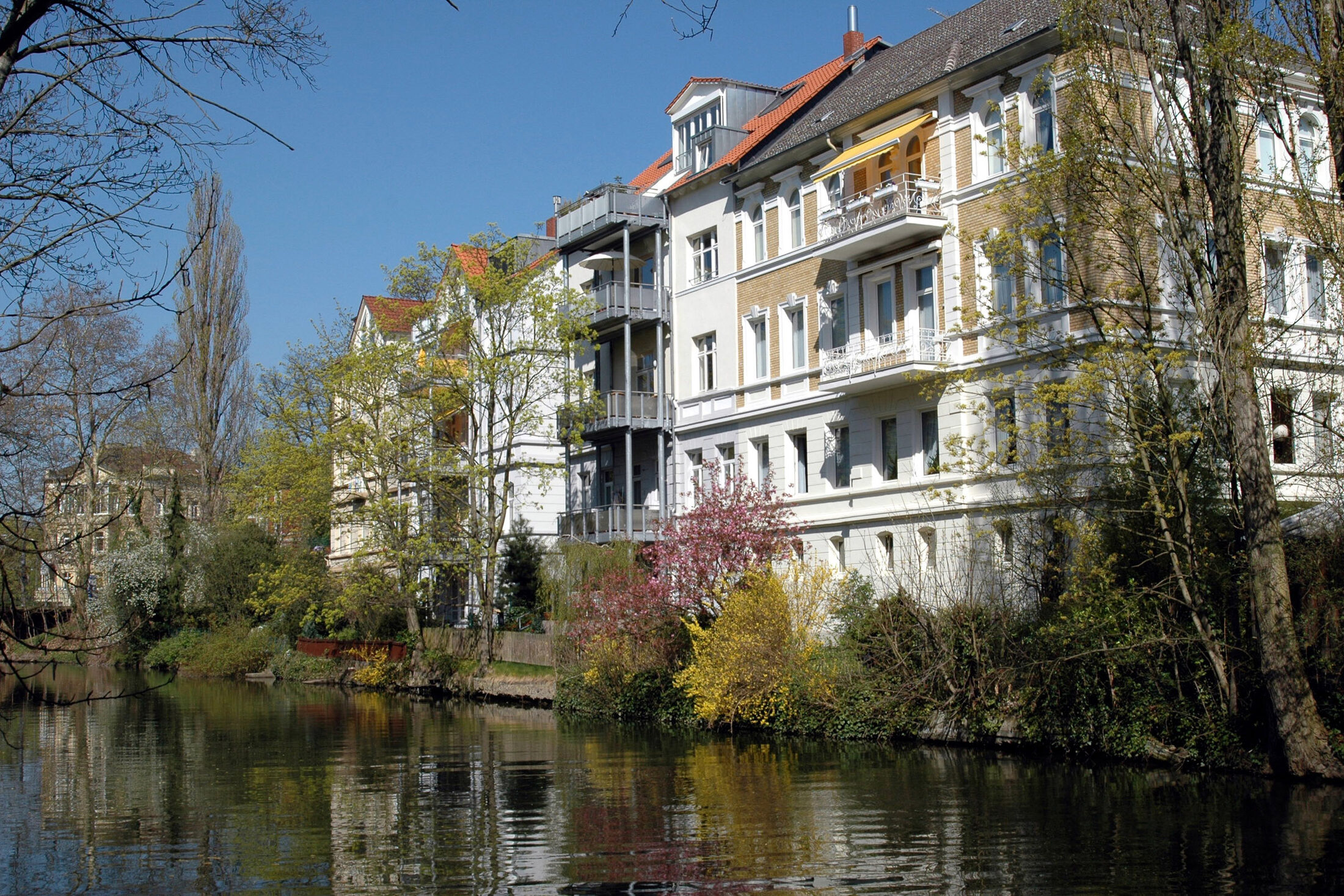 Häuser an der Oker (Wird bei Klick vergrößert)