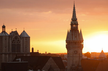 über den Dächern von Braunschweig