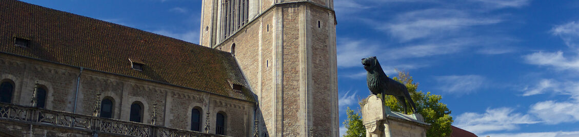 Burglöwe am Dom