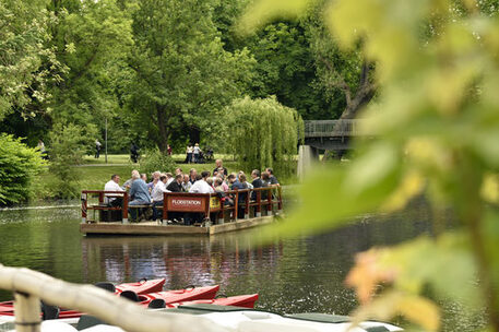 Floßfahrt auf der Oker