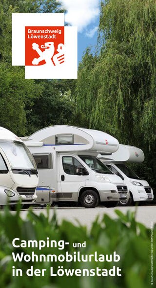 Titelseite Broschüre Camping- und Wohnmobilurlaub