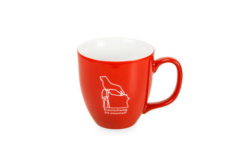 Jumbotasse mit Logogravur "Braunschweig - Die Löwenstadt"