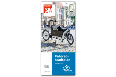 Fahrradstadtplan Braunschweig, Ausgabe 2024