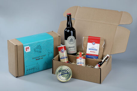 Das Souvenir des Monats ist die Braunschweiger Mummebox mit kulinarischen Mumme-Spezialitäten.