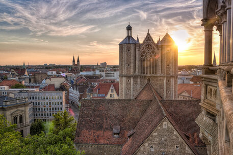 Dom St. Blasii vom Rathausturm aus