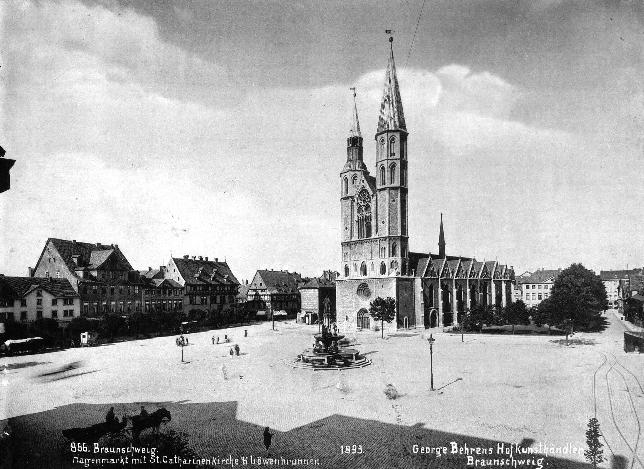 Hagenmarkt Nordost 1893 (Wird bei Klick vergrößert)