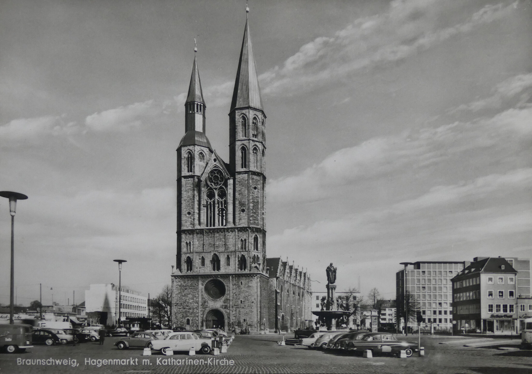 Hagenmarkt 1950 (Wird bei Klick vergrößert)