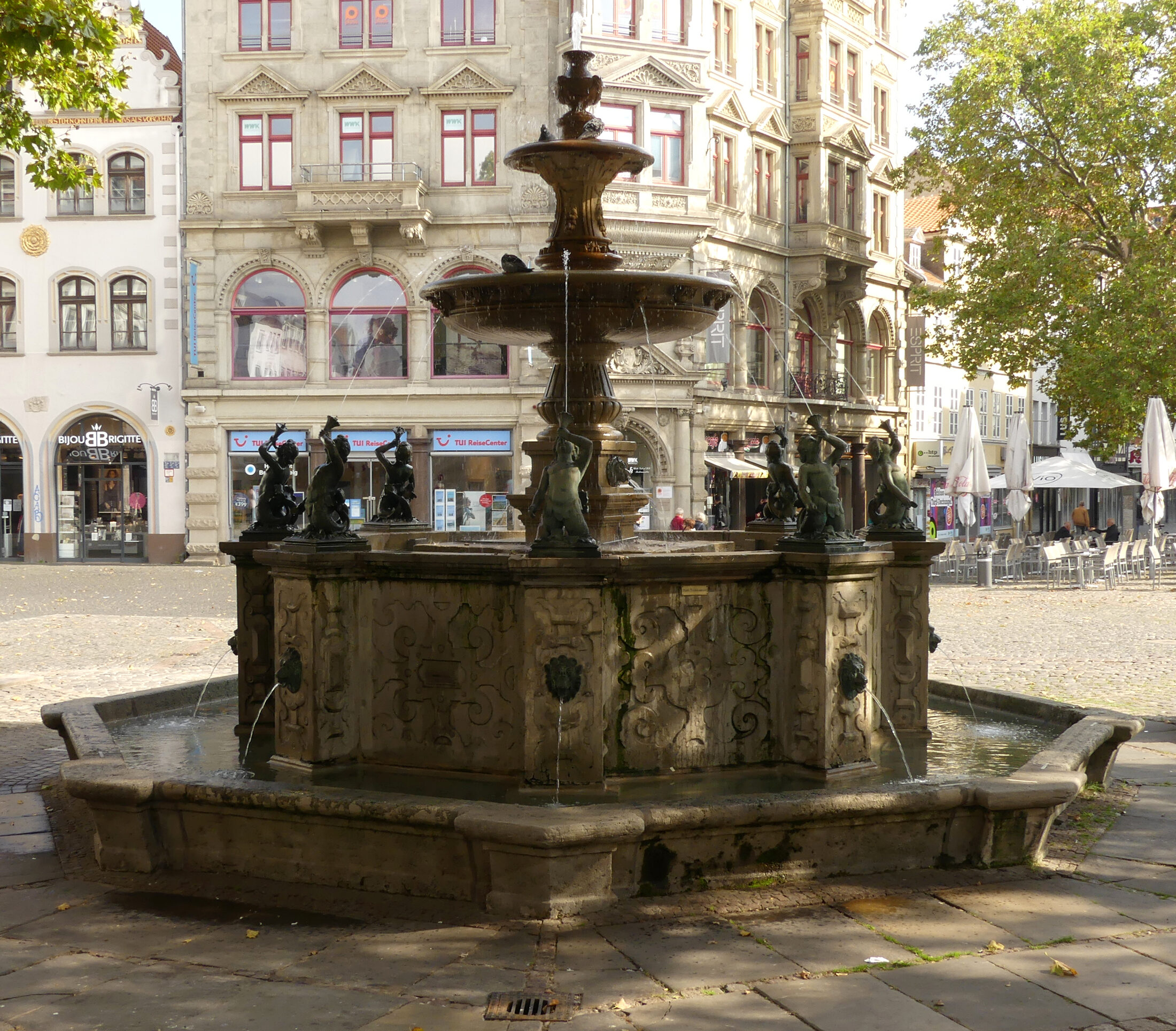 Kohlmarkt Brunnen (Wird bei Klick vergrößert)