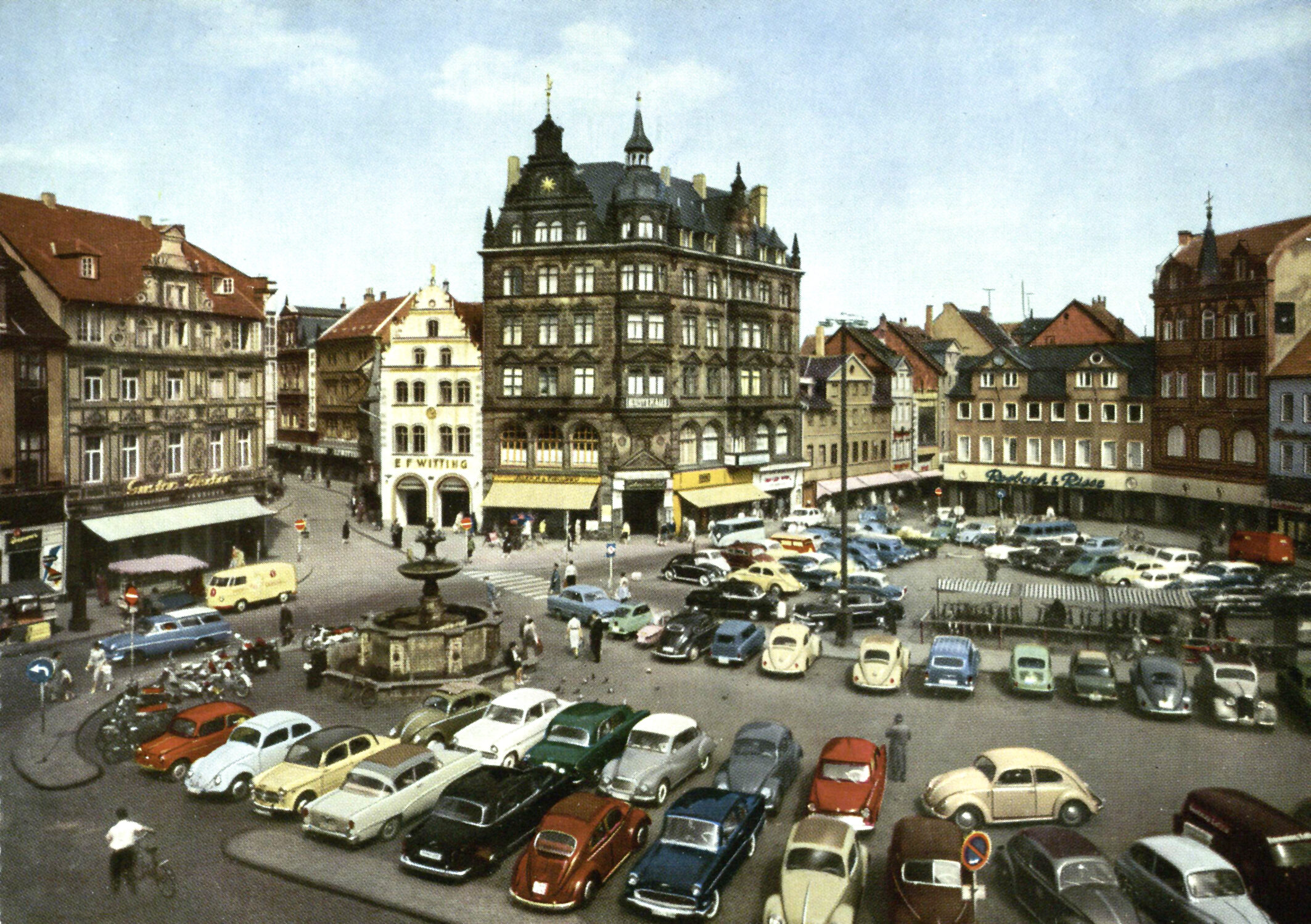 Kohlmarkt 1960 (Wird bei Klick vergrößert)