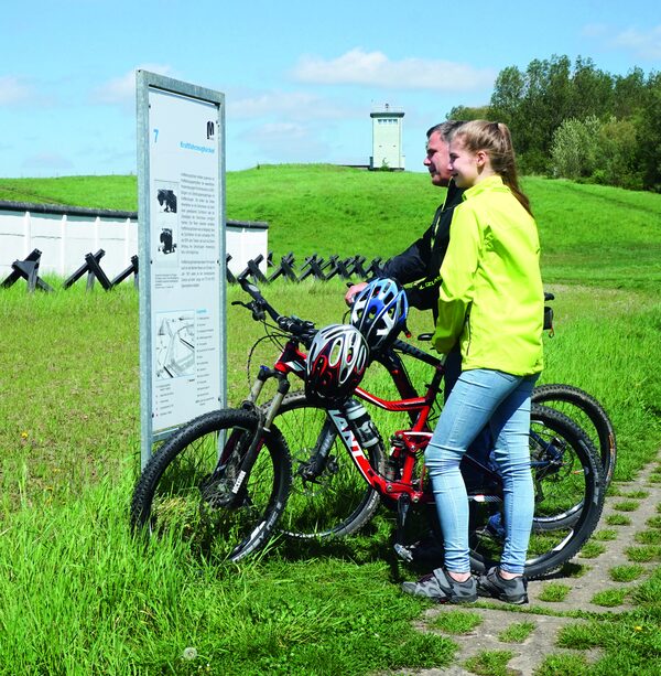 Mit dem Fahrrad durch den Naturpark Elm-Lappwald. (Wird bei Klick vergrößert)