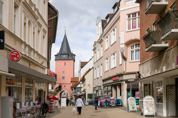 Der Helmstedter Hausmannsturm. (Zoom on click)