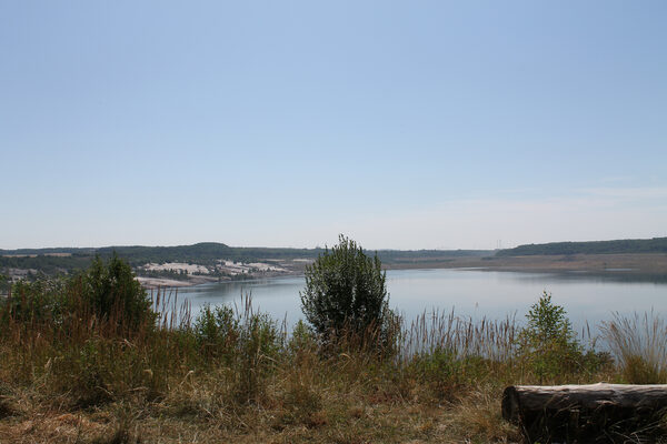 Der Lappwaldsee bei Helmstedt. (Wird bei Klick vergrößert)