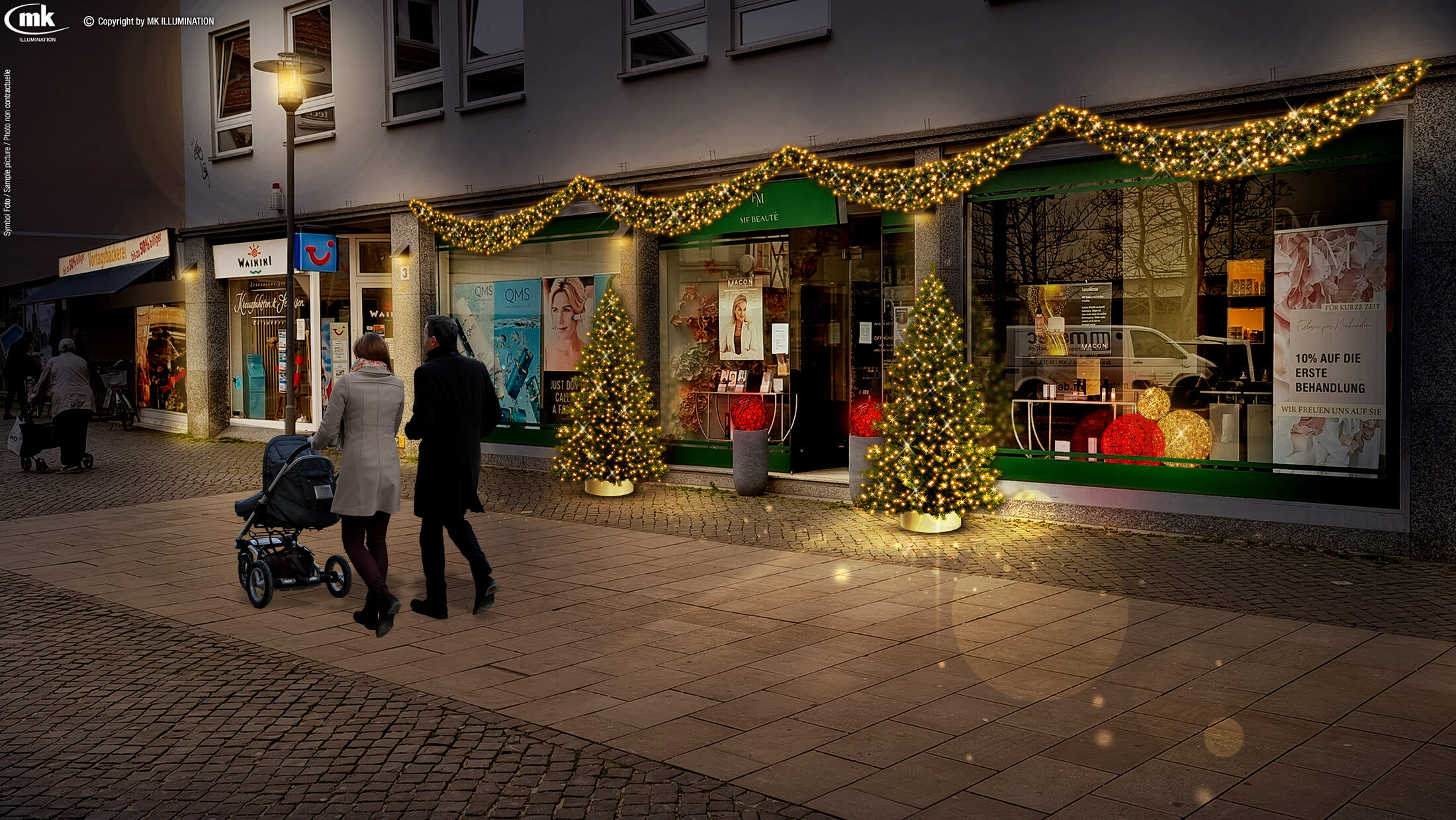 Beleuchtungsbeispiel (Wird bei Klick vergrößert)