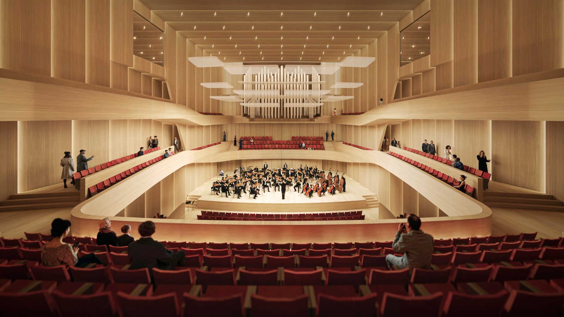 Haus der Musik Anerkennungen GRAFT Konzertsaal (Wird bei Klick vergrößert)