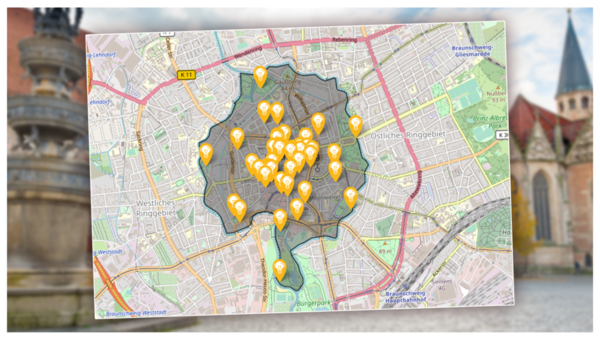 Wikimap Braunschweig Grafik (Wird bei Klick vergrößert)