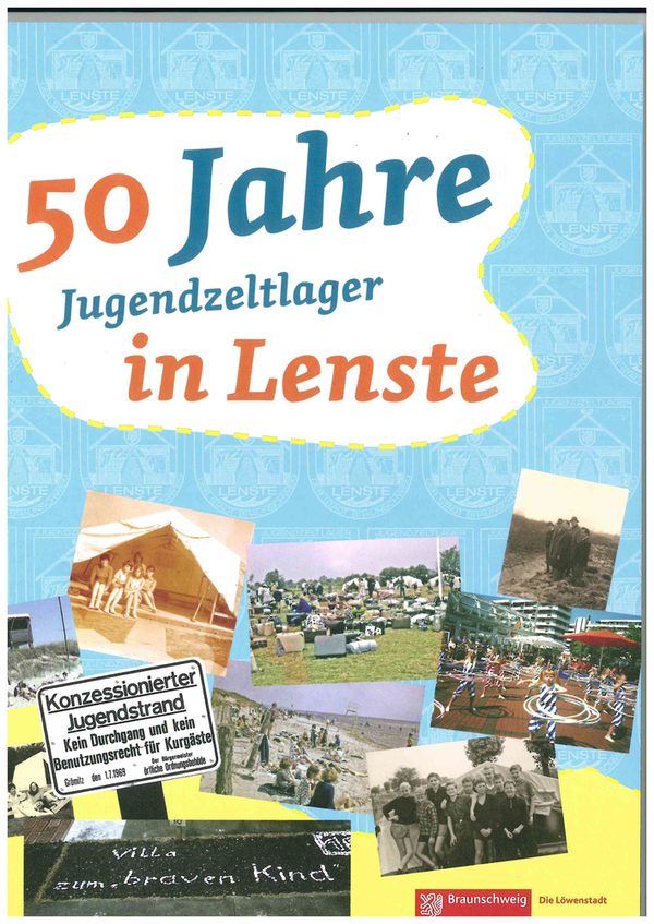 Cover des Buches „50 Jahre Jugendzeltlager in Lenste“