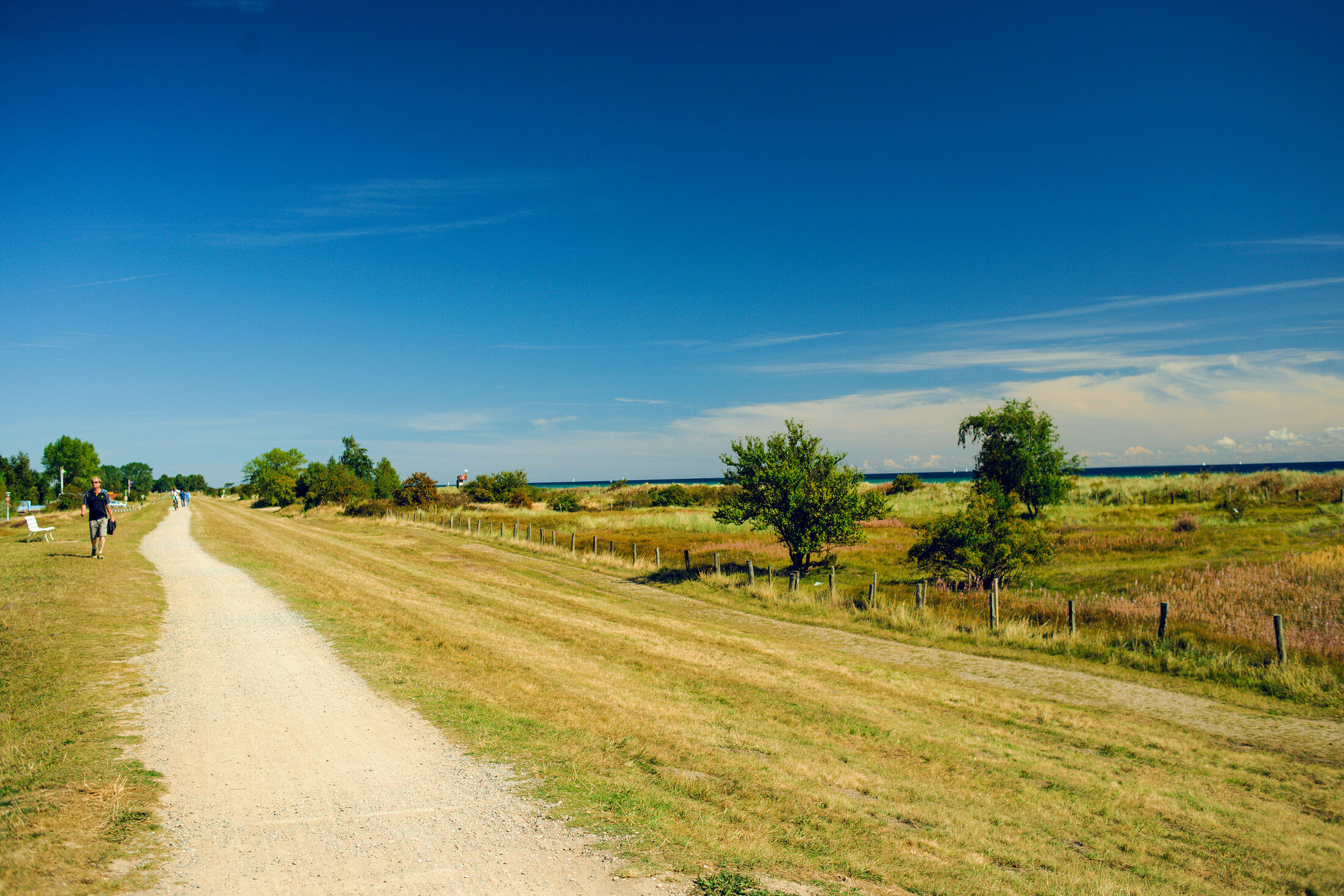 Fußweg nach Grömitz (Wird bei Klick vergrößert)